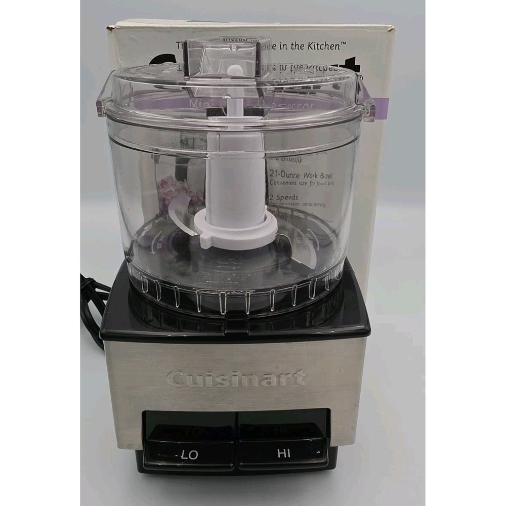 Cuisinart DLC-1SS Mini-Prep Food Processor - Stainless Steel New Open Box